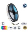 GLOBOSTAR® BEE 75589 Ταινία LED 18W-m 1980lm-m 120° DC 24V IP20 840 x COB Chip-m Πολύχρωμο RGBW+WW Dimmable - Sanan COB Chip - Μ500 x Π1.2 x Υ0.2cm - Ρολό 5 Μέτρων - 5 Χρόνια Εγγύηση